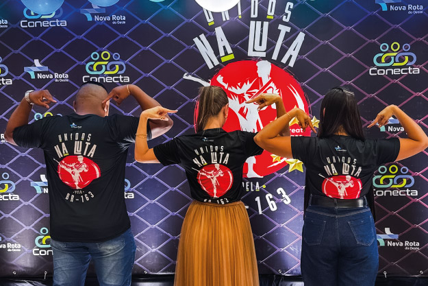 Olha eu no Conecta do Trecho aí