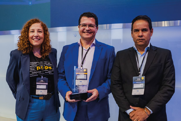 Somos finalistas com dois projetos no prêmio P3C